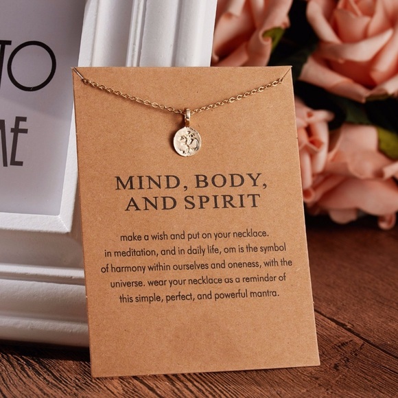 MIND, BODY, AND SPIRIT  ♡ Gift Necklace - Picture 2 of 6